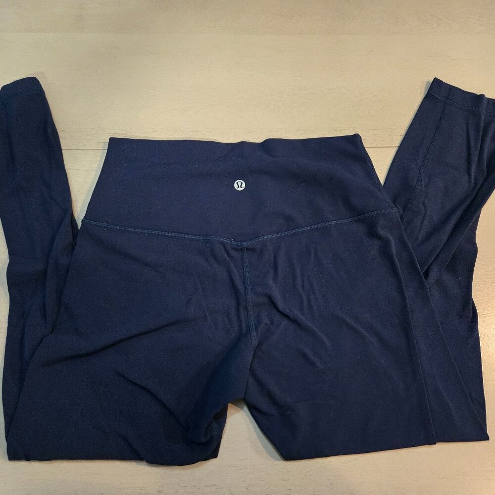 Lululemon Align™ High-Rise Pant 25" - True Navy - Size 8
